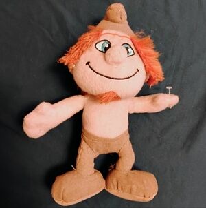 9" Kellytoy Smurf HASKUS 2013 plush SMURFS 2 movie promo toy